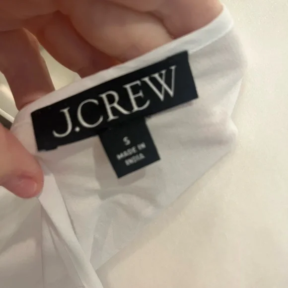 J.Crew White linen maxi Dress w/ half slip - Picture 14 of 16